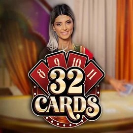 32 Cards by Ezugi, showcased at qzinocasino.eu – game logo