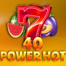 Slots logo of 40 Power Hot from Amusnet Interactive at Qzino Casino