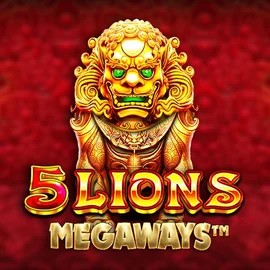 5 Lions Megaways logo by Pragmatic Play at Qzino Casino