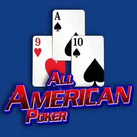 All American Poker logo by RTG (Reel Time Gaming) at Qzino Casino