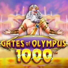 Gates of Olympus 1000 casino game by Pragmatic Play – featured logo at Qzino Casino