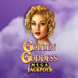 Golden Goddess Megajackpots slot logo by IGT at Qzino Casino