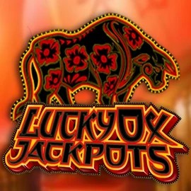 Lucky Ox Jackpots slot icon by Rival, available at Qzino Casino
