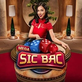 Mega Sic Bac game by Pragmatic Play – logo hosted on Qzino Casino