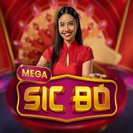 Mega Sic Bo online game logo by Pragmatic Play on qzinocasino.eu