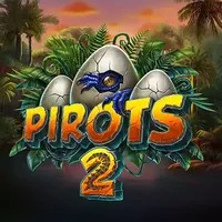 Pirots 2 logo by ELK Studios Qzino Casino