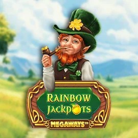 Official Jackpots logo: Rainbow Jackpots Megaways by Red Tiger Gaming at Qzino Casino