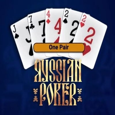 Russian Poker slot visual from OneTouch Games available on qzinocasino.eu