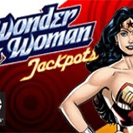 Jackpots logo of Wonder Woman Jackpots from Amaya at Qzino Casino